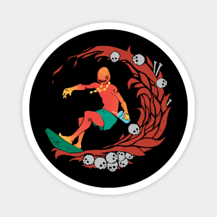 infernal surfer Magnet